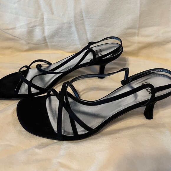 Stuart Weitzman Black Dress Sandals - Picture 3 of 4